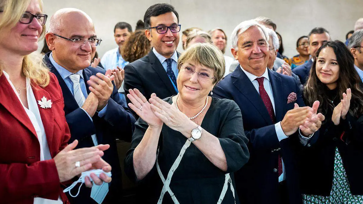 Michelle Bachelet se despide de su cargo ante el Consejo de Derechos Humanos de la ONU